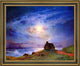 Ferdinand Du Puigaudeau the Customs Cabin Framed Premium Canvas Print, 20"x25"