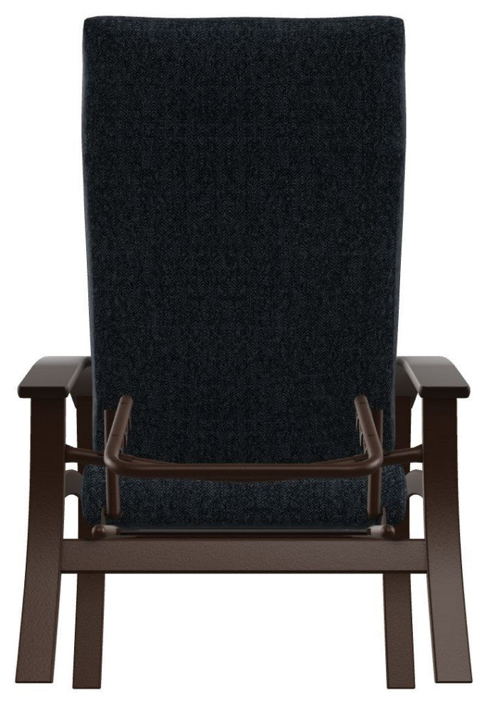 Belle Isle Cushion Outdoor Adjustable Back Chair, Restore Indigo/Kona