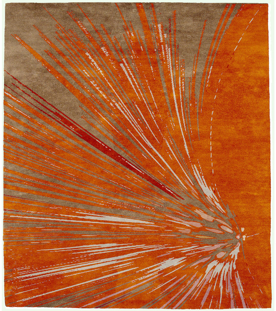 Burst A Signature Rug, 6'x9'