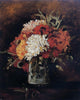 Vincent Van Gogh Vase with Carnations Premium Canvas Print