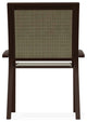 Kendall Sling Stackable Outdoor Dining Chair, Elevation Stone/Kona
