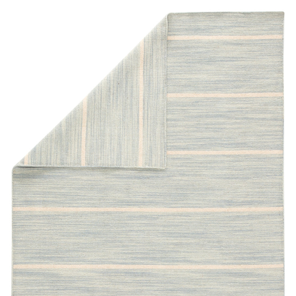 Jaipur Living Cape Cod Handmade Stripe Blue/White Area Rug, 8'10"x11'9"