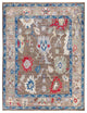 Oushak One-of-a-Kind Hand-Knotted Area Rug Brown, 9'0" x 11'11"