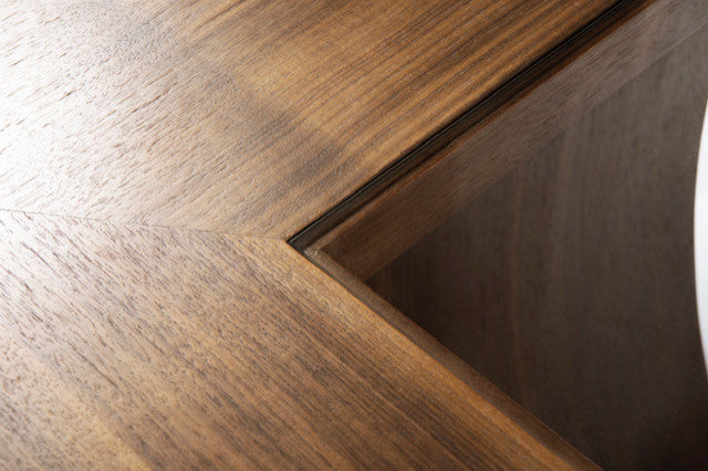 The Lauren Dining Table, 108.6", Walnut