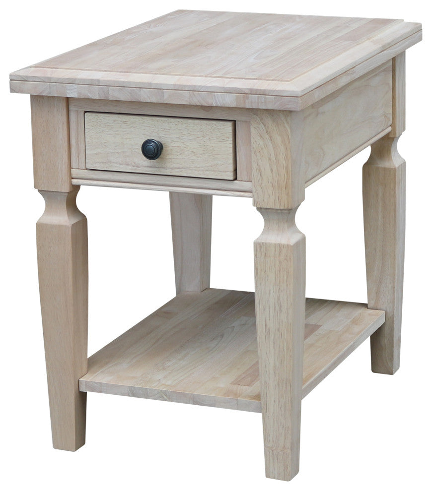 Vista End Table, Unfinished