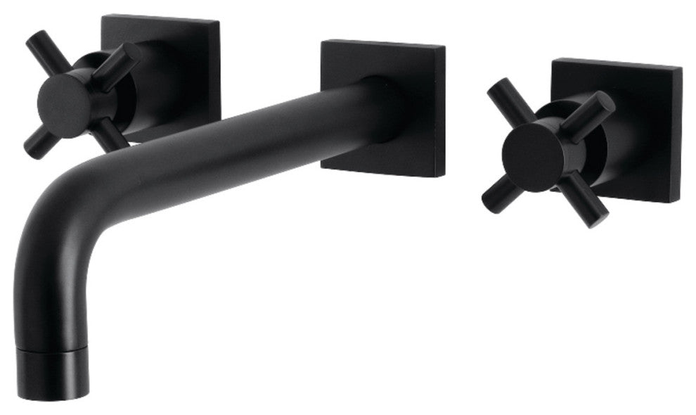 KS6020DX Wall Mount Tub Faucet, Matte Black