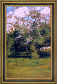 Frederick Childe Hassam Blossoming Trees Framed Premium Canvas Print, 18"x27"