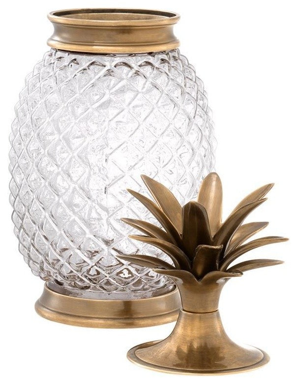 Glass Pineapple Jar | Eichholtz Hayworth