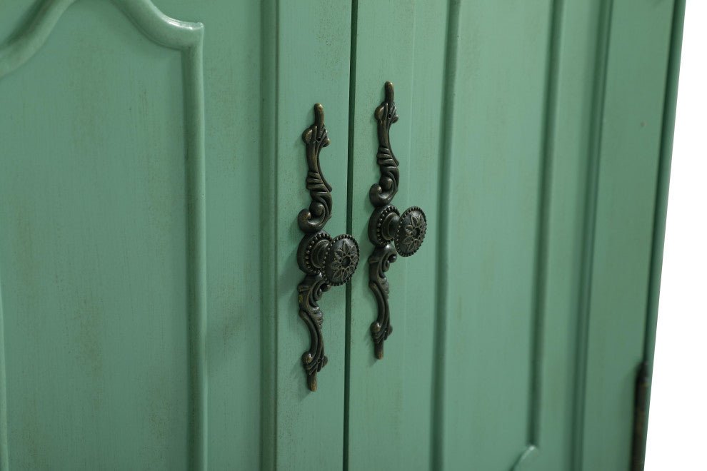 Bathroom Vanity, Vintage Mint, 27", Single Sink