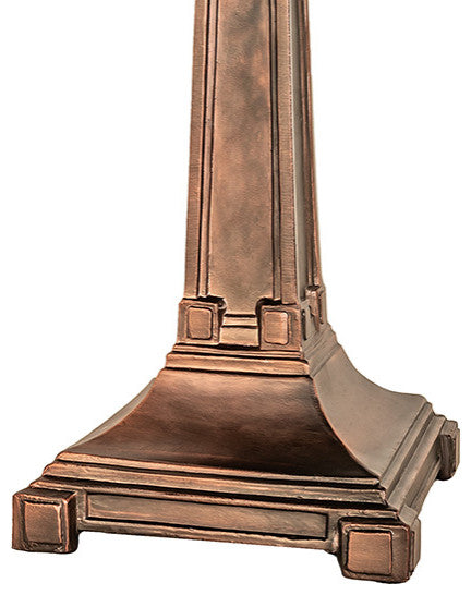 Meyda Lighting 48223 24" Blocks Mission Base/2LT"V"