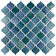 Hudson Tangier Mosaic Floor and Wall Tile, Blue