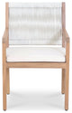 Luce Outdoor Dining Chair Natural