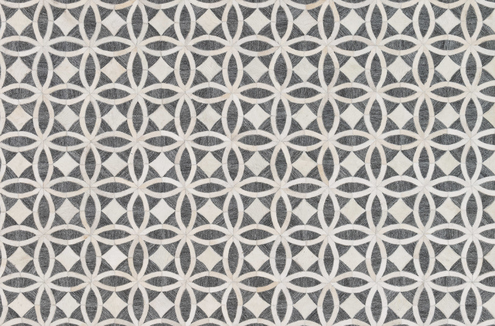 Dorado DB-06 Rug, Graphite and Ivory, 9'3"x13'