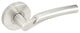 Phoenix Lever, Tubular Privacy, Satin Stainless Steel, 2-3/4" Backset