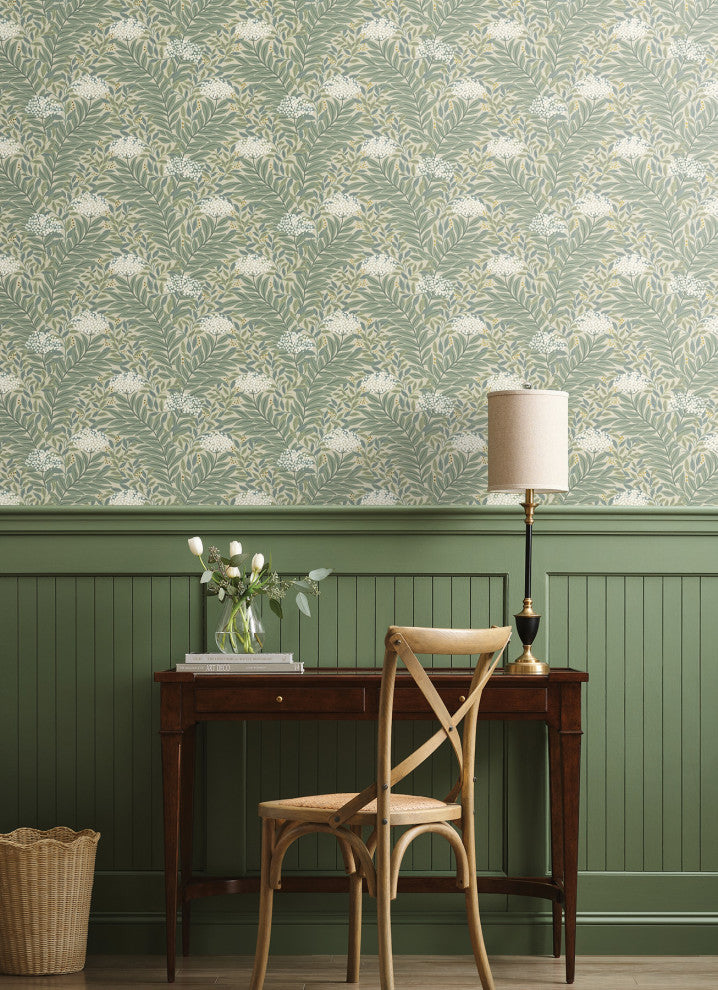 Highgrove Linen Wallpaper