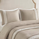 Madison Park Lacey 7 Piece Lace Trim Comforter Set With Throw Pillows