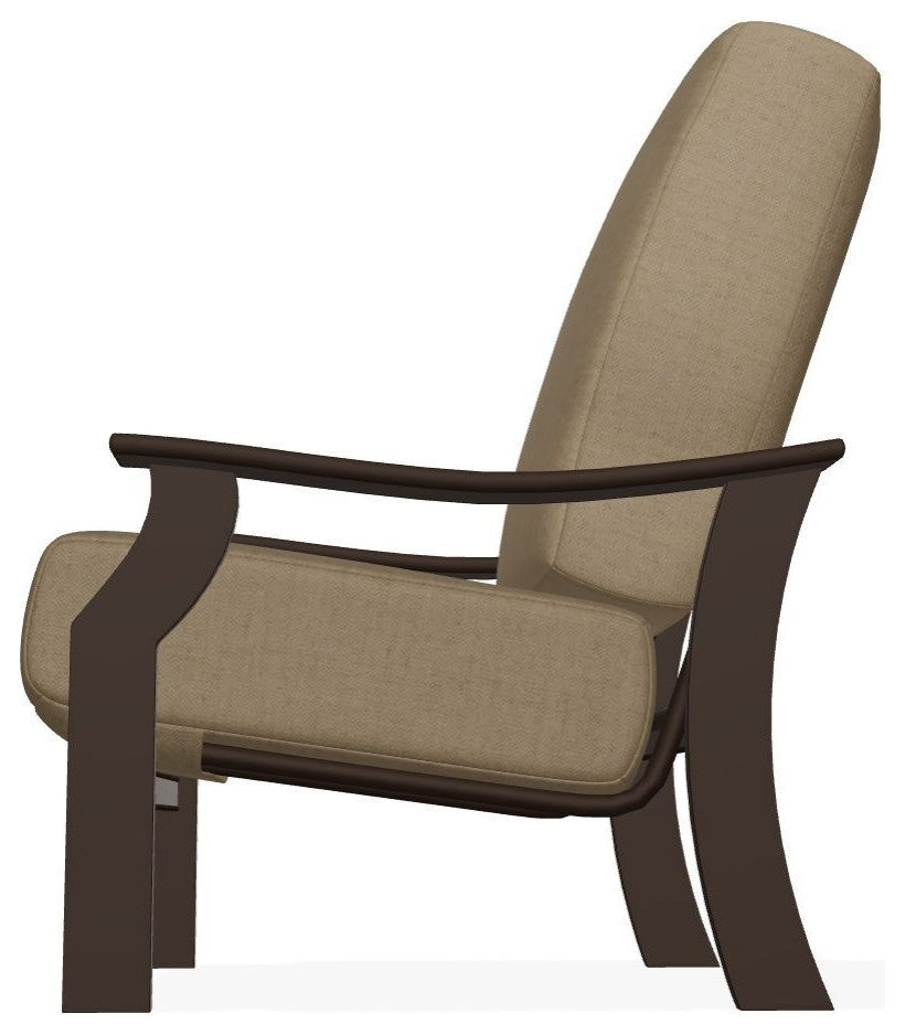 St. Catherine Deep Seat Outdoor Armchair, Wren/Kona