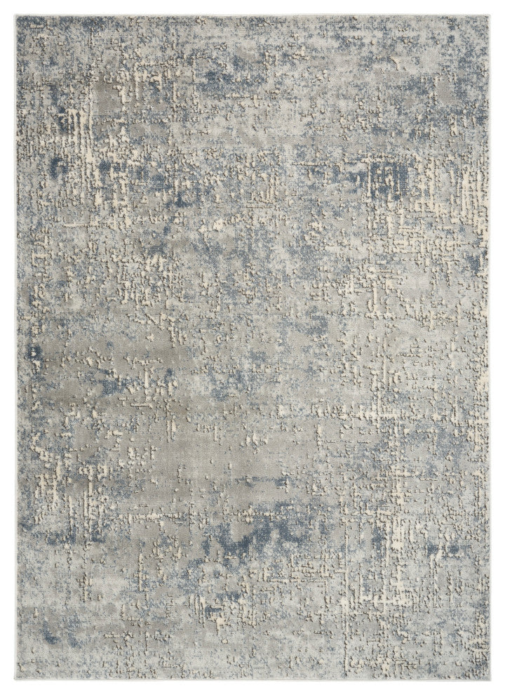 Nourison Quarry 6' x 9' Dark Grey Modern Indoor Rug