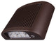 EOF Series Bronze Outdoor LED Full Cutoff Emergency Wall Pack with Photocell, 50
