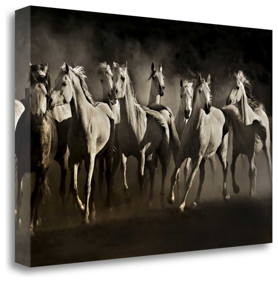 "Dream Horses" By Lisa Dearing,Ready to Hang Giclee Print on Gallery Wrap Canvas
