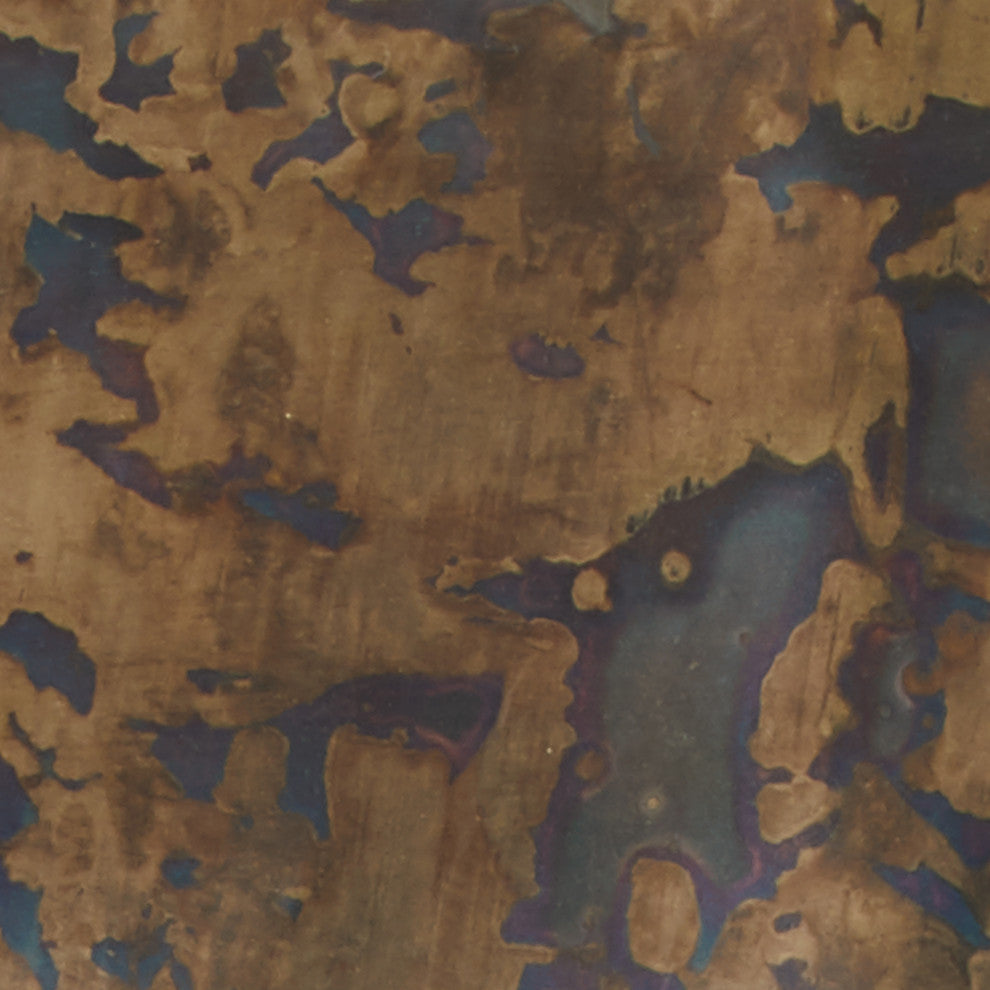 McCallan Metal Chair, Acid Washed Metal