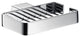Wall Mounted Polished Chrome Soap Dish, Loft 0545.001.00