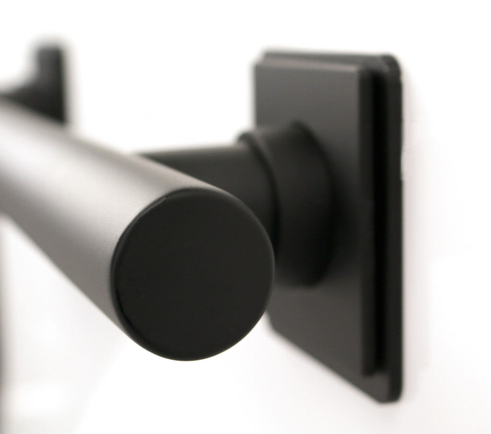 Coronado Designer Straight Bathroom Shower Grab Bar With Square Flanges, 42"