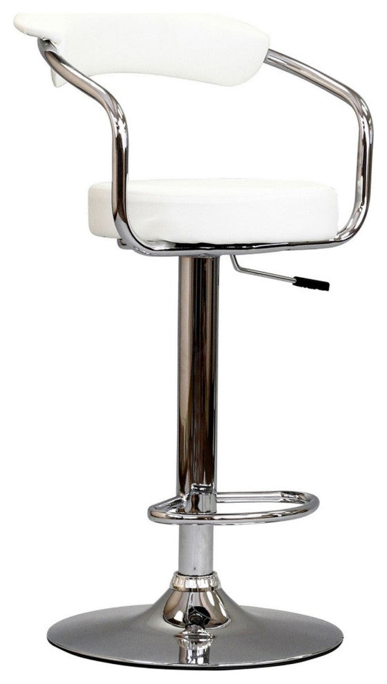 Diner Bar Stool, White