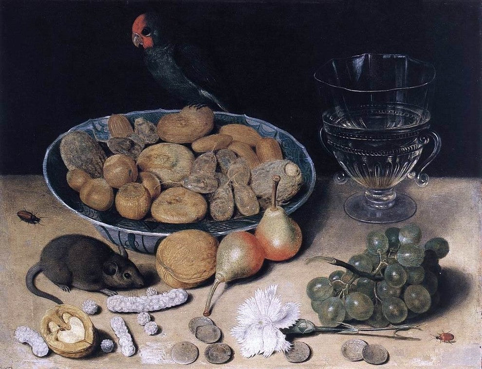 Georg Flegel Dessert Still-Life - 21" x 28" Premium Canvas Print