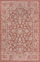 Tela Bohemian Textured Weave Floral Indoor/Outdoor Area Rug