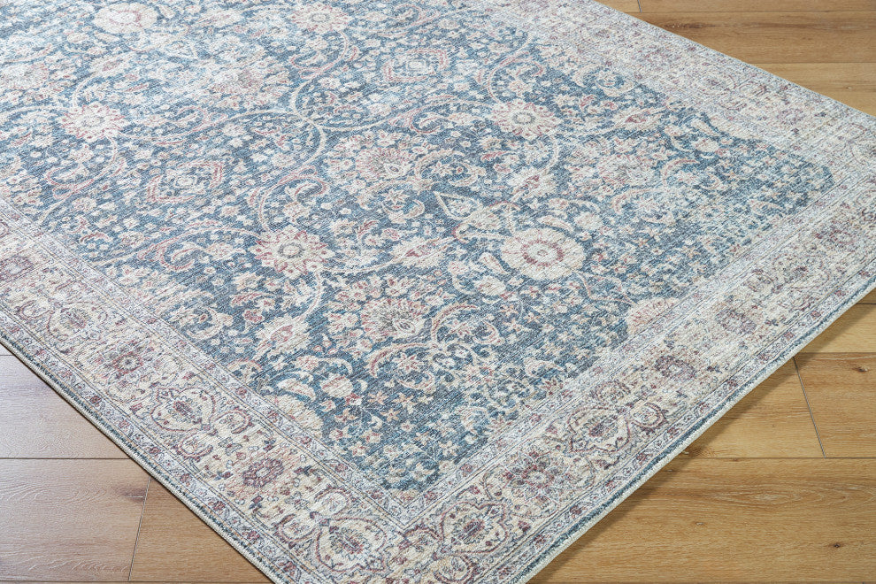 Livabliss Mary VVMR-2300 Black Machine Woven Rug, 2'7"x7'3"