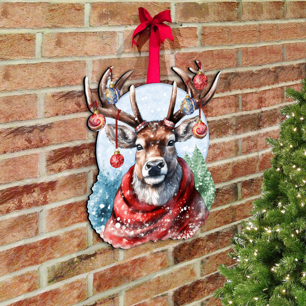 Christmas Mood Holiday Door Decor Christmas Decor