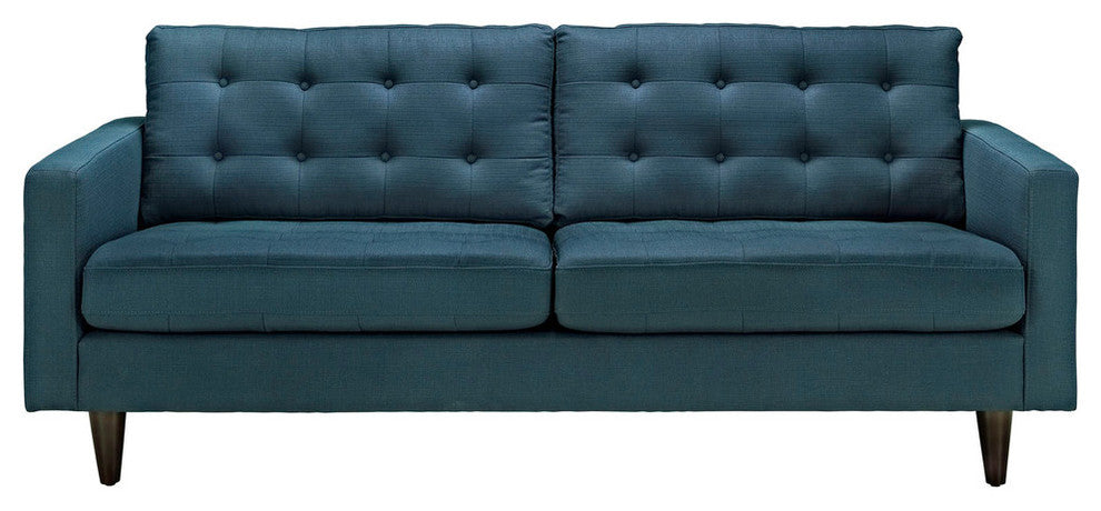 Modern Contemporary Living Room Upholstered Sofa Azure