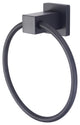 Mod Towel Ring, Matte Black
