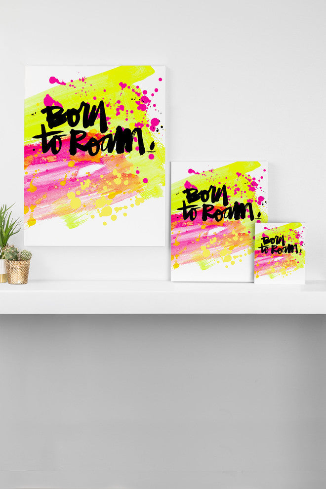 Deny Designs Kal Barteski Born To Roam Art Canvas
