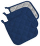 DII Nautical Blue Terry Potholder, Set of 3