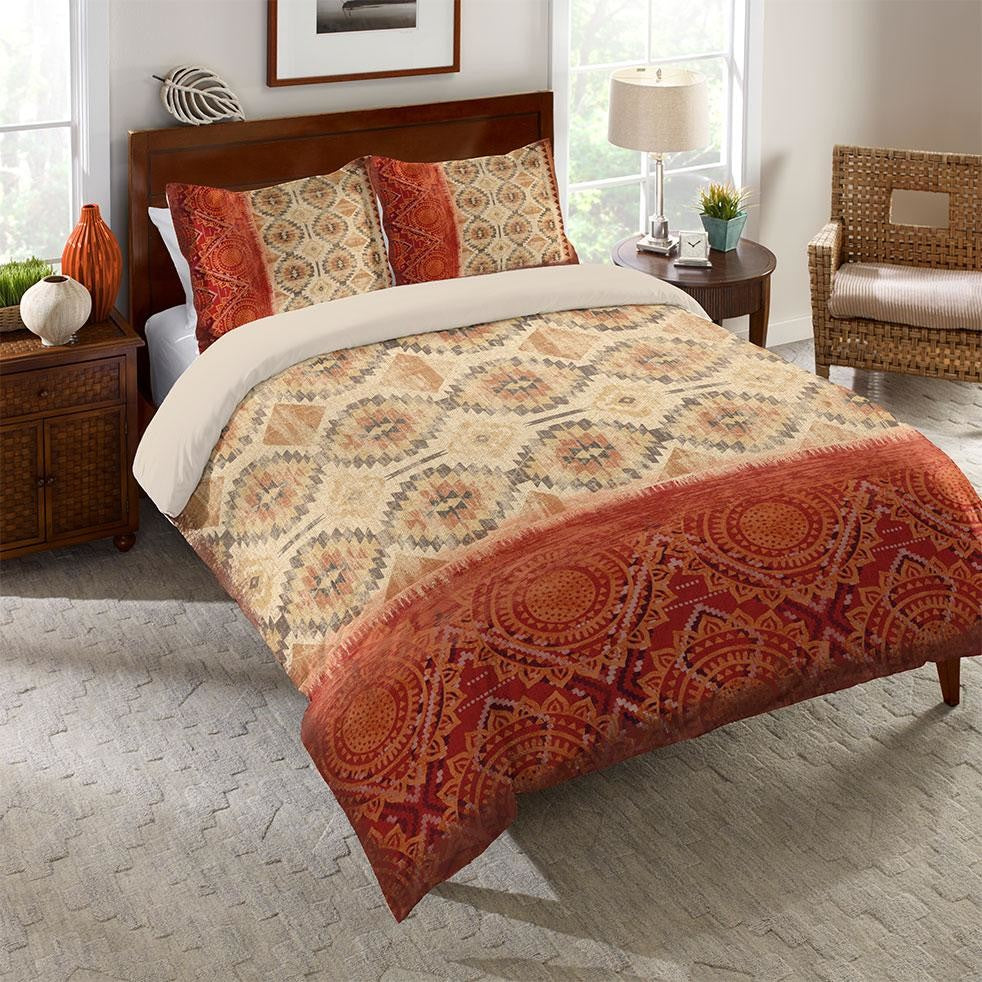 Laural Home Southwest Medallion Comforter Sham
