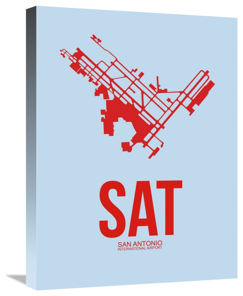 "SAT San Antonio Airport 2" Fine Art Print