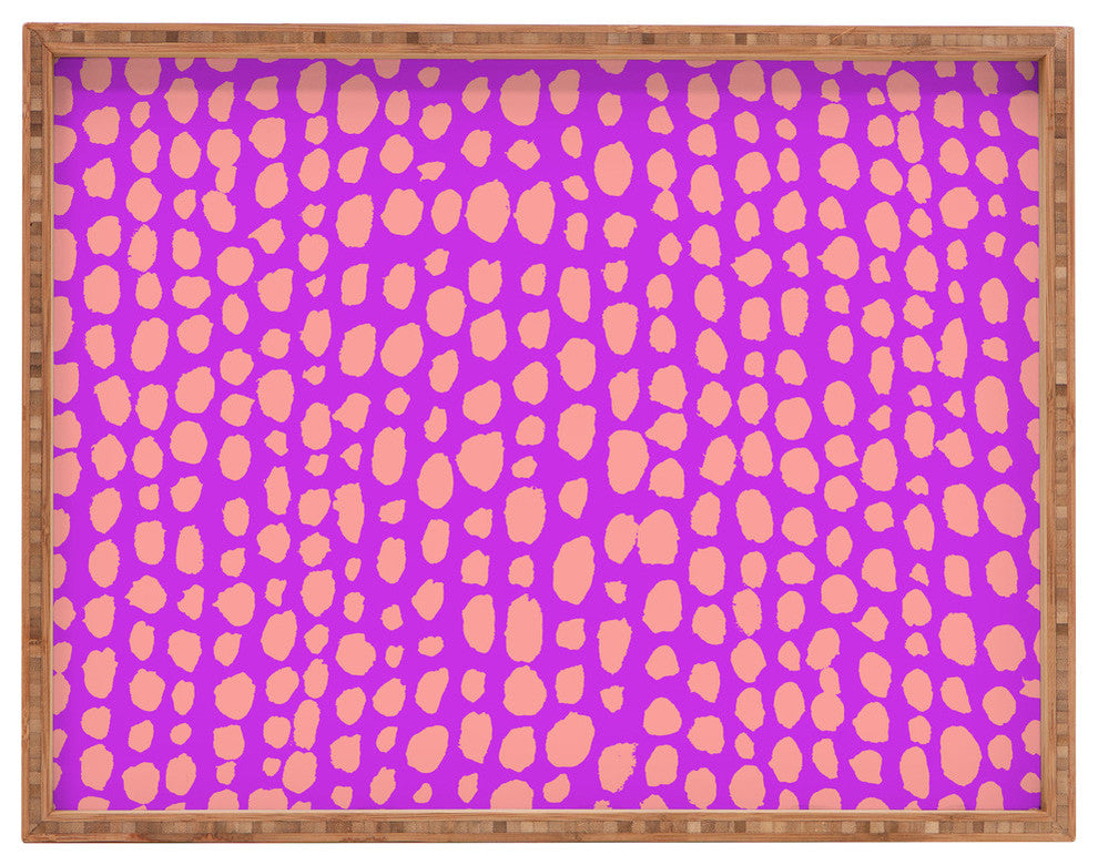 Deny Designs Rebecca Allen Pebble Beach Wild Rectangular Tray