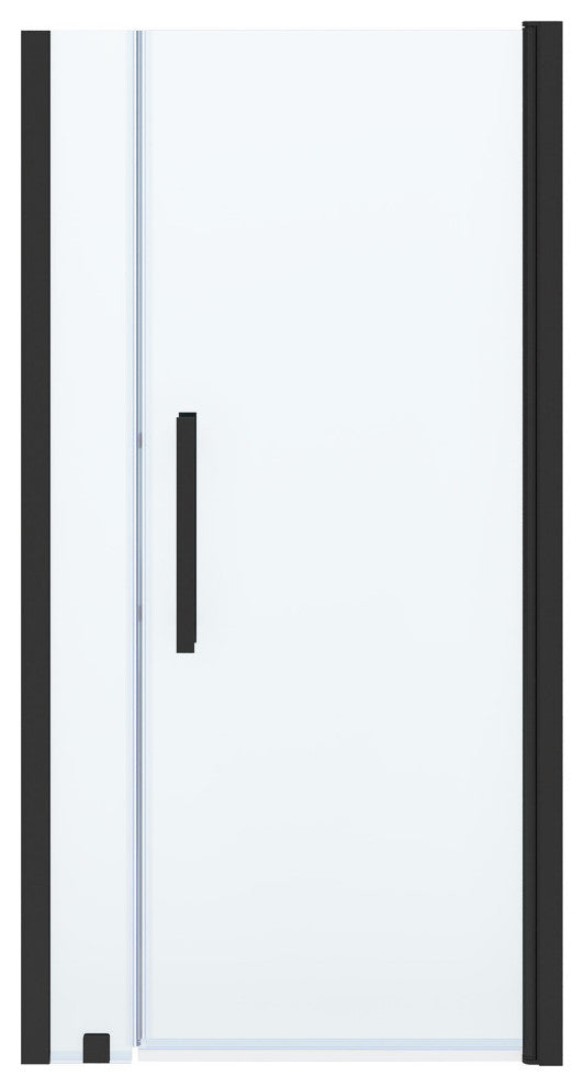 Pasadena 37 3/8-39 3/8"Wx72"H Alcove Pivot Shower Door Black