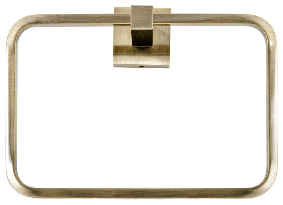 Italia Capri Towel Ring, Bronze
