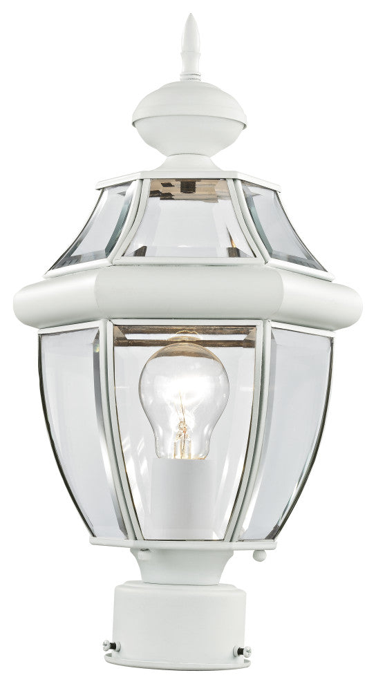 Monterey Outdoor Post Head, White