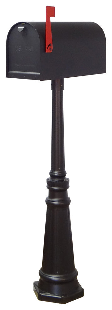 Titan Steel Curbside Mailbox and Tacoma Mailbox Post