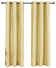 Single Soho Grommet Thermal insulated Blackout Panel, Ivory, 42"x63"