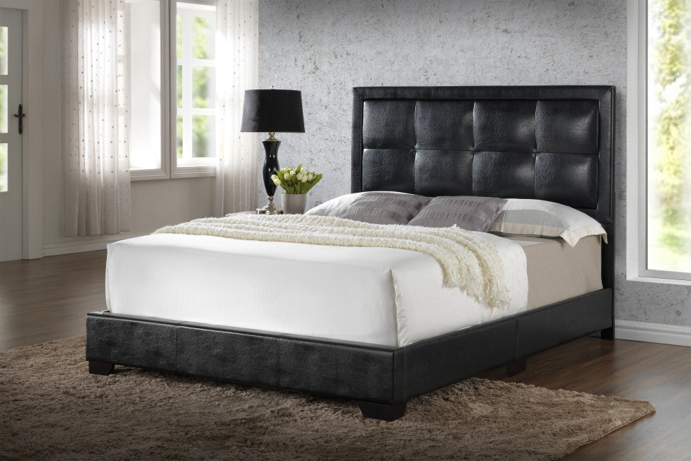 Bed, Black, Full, King