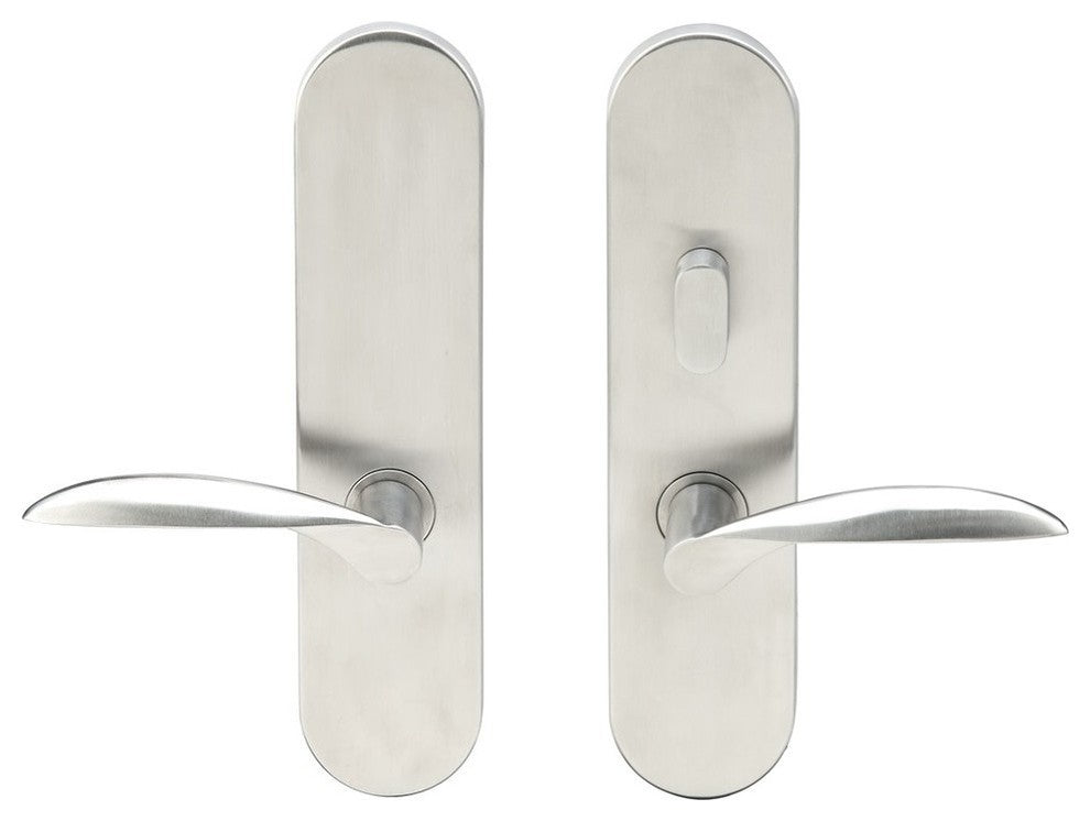 Stratus Lever, Tubular Passage With Privacy Bolt, RH, Satin Stainless Steel