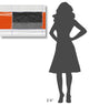 "Orange And Black" Fine Art Print