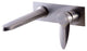 AB1772-BN Brushed Nickel Wall Mounted Modern Bathroom Faucet