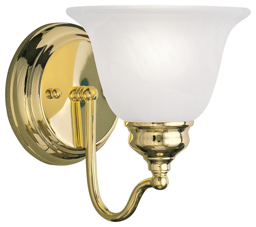 Essex Bath Light, Polished Brass