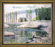 Ernest Lawson Creek in WinterFramed Premium Canvas Print, 16"x20"